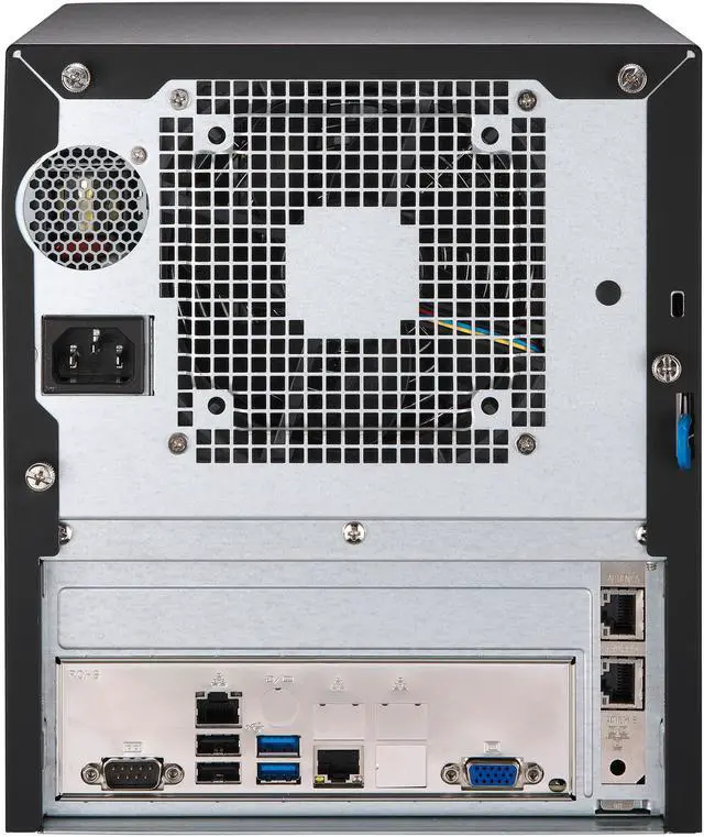 Alt view image 5 of 5 - Supermicro Micro-tower, NAS, Cloud, Edge, Backup, Storage, Server Barebone 5029C-T, Intel C246 Chipset, Supports Intel Xeon E-2100 CPUs, 4 x Hot-swappable Drive Bays, IPMI