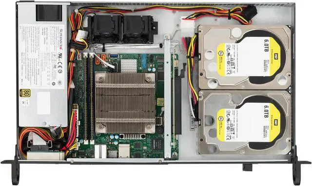 Alt view image 3 of 4 - SUPERMICRO SYS-5019C-FL 1U Rackmount Server Barebone LGA 1151 Intel C242 DDR4 2666 / 2400 / 2133 MHz ECC SDRAM