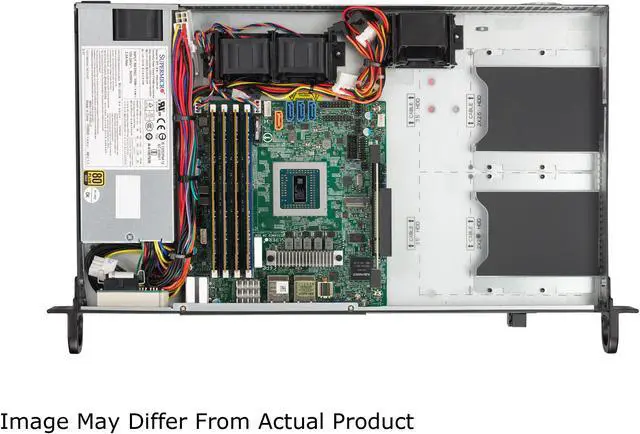 Alt view image 2 of 4 - SUPERMICRO AS -5019D-FTN4 1U Rackmount Server Barebone DDR4 2666 MHz Registered ECC, 288-pin gold-plated DIMMs