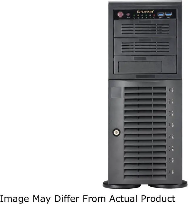 Alt view image 2 of 8 - SUPERMICRO SYS-5049A-T Server Barebone LGA 3647 Intel C621 12 x DDR4 ECC RDIMM / RDIMM3DS / LRDIMM / LRDIMM 3DS