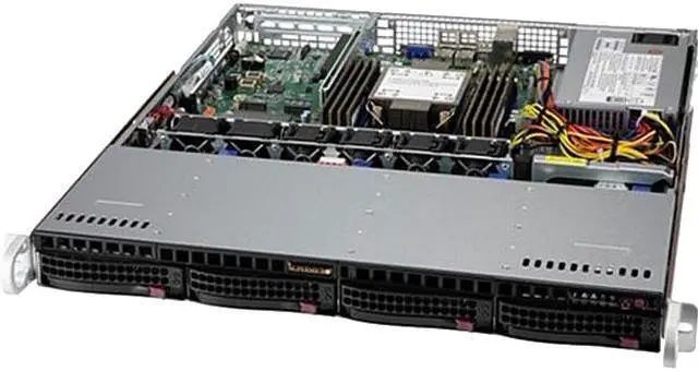 Main image of SUPERMICRO SYS-510P-M 1U Rackmount Server Barebone LGA 4189 Intel C621A DDR4 3200 / 2933 / 2666