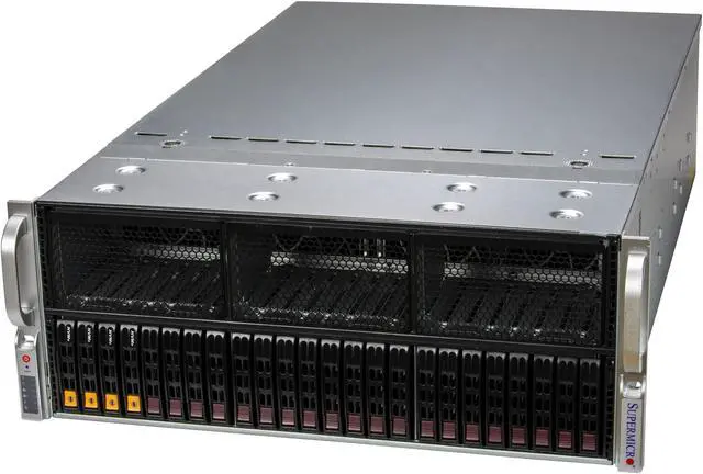 Main image of Supermicro AS -4125GS-TNRT Server Barebone, Dual Socket SP5 AMD EPYC™ 9004 Series Processors (the latest AMD EPYC™ 9004 Series Processor with AMD 3D V-Cache™ Technology)