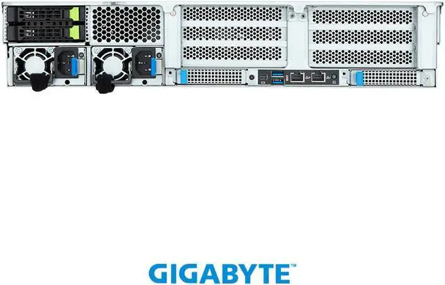 Alt view image 3 of 6 - GIGABYTE E263-Z34-AAJ1 Edge Server - AMD EPYC™ 9005/9004 - 2U UP 2 x PCIe Gen5 GPUs Titanium