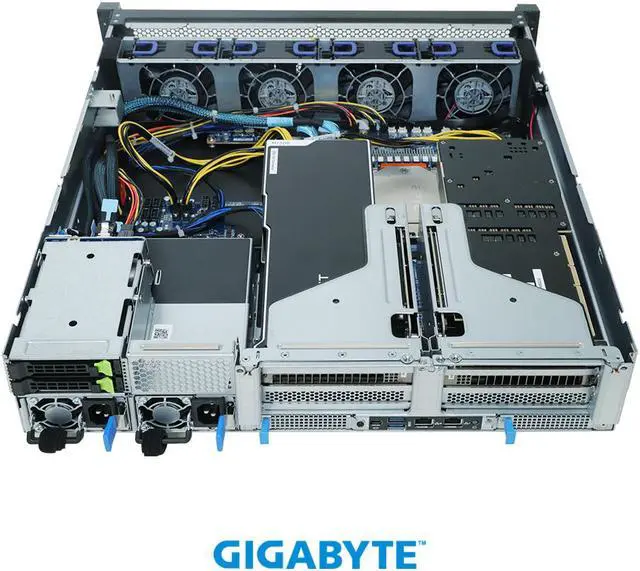 Alt view image 5 of 6 - GIGABYTE E263-Z34-AAJ1 Edge Server - AMD EPYC™ 9005/9004 - 2U UP 2 x PCIe Gen5 GPUs Titanium