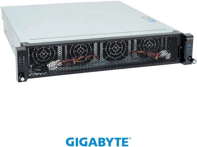 Alt view image 6 of 6 - GIGABYTE E263-Z34-AAJ1 Edge Server - AMD EPYC™ 9005/9004 - 2U UP 2 x PCIe Gen5 GPUs Titanium