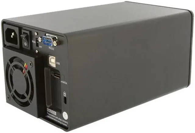 Alt view image 5 of 11 - Raidon GR3630-2S-SB2 (+) RAID 0, 1 2 3.5" Drive Bays eSATA & USB 2.0 2-Bay eSATA / USB RAID 0, 1 Enclosure