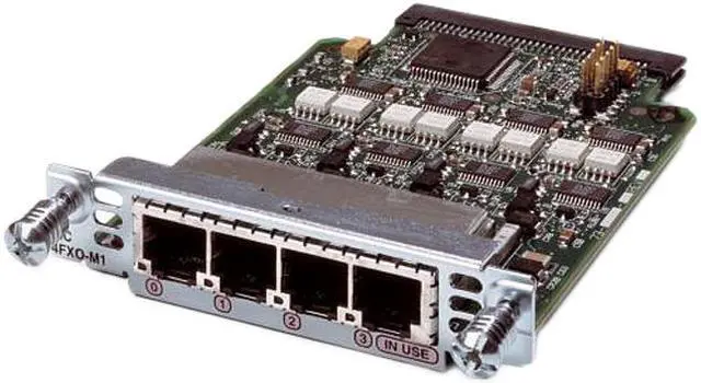Main image of Cisco VIC2-4FXO-RF 4-port FXO voice/fax interface card