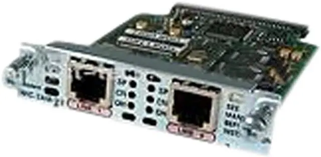 Main image of Cisco VIC2-2FXO= 2-port FXO voice/fax interface card