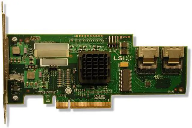 Main image of IBM 44E8689 PCI Express Low Profile SAS ServeRAID BR10i SAS RAID Controller