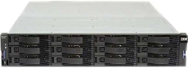 Main image of IBM Storwize V3700 2072LEU RAID 0, 1, 5, 6 and 10 12 3.5" Drive Bays Large Form-Factor Expansion Enclosure SAN Array