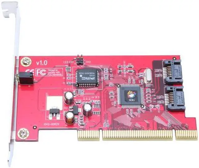 Alt view image 2 of 4 - SIIG SC-SA0012-S1 PCI SATA Controller Card
