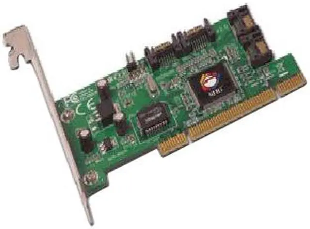 Alt view image 2 of 3 - SIIG SC-SA4011-S2 PCI SATA Controller Card