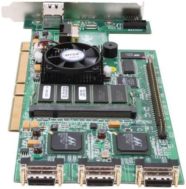 Alt view image 4 of 7 - areca ARC-1160ML PCI-X 64bit/133MHz SATA II (3.0Gb/s) Controller Card