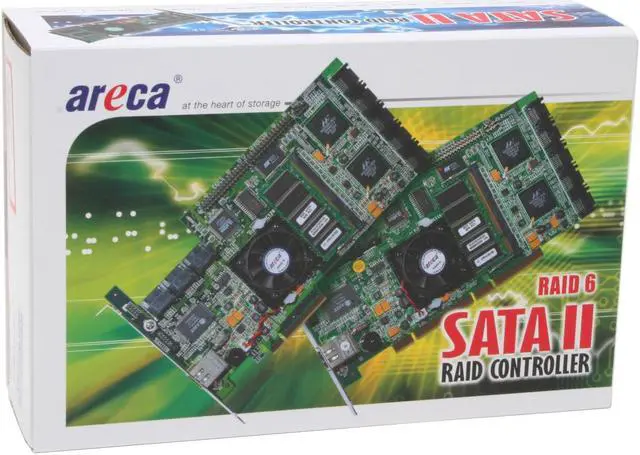 Alt view image 7 of 7 - areca ARC-1160ML PCI-X 64bit/133MHz SATA II (3.0Gb/s) Controller Card