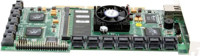 Alt view image 5 of 9 - areca ARC-1170 PCI-X 64bit/133MHz SATA II (3.0Gb/s) Controller Card