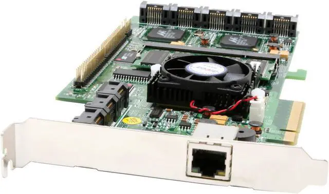 Alt view image 2 of 9 - areca ARC-1260 PCI-Express x8 SATA II (3.0Gb/s) Controller Card