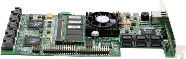 Alt view image 5 of 9 - areca ARC-1260 PCI-Express x8 SATA II (3.0Gb/s) Controller Card