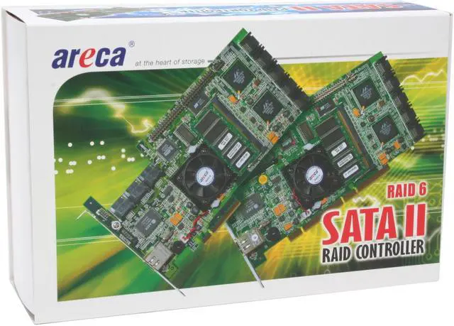 Alt view image 9 of 9 - areca ARC-1260 PCI-Express x8 SATA II (3.0Gb/s) Controller Card
