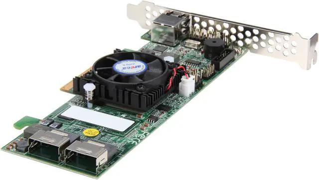 Alt view image 5 of 6 - areca ARC-1680i PCI-E x8 SAS PCIe SAS RAID Adapter