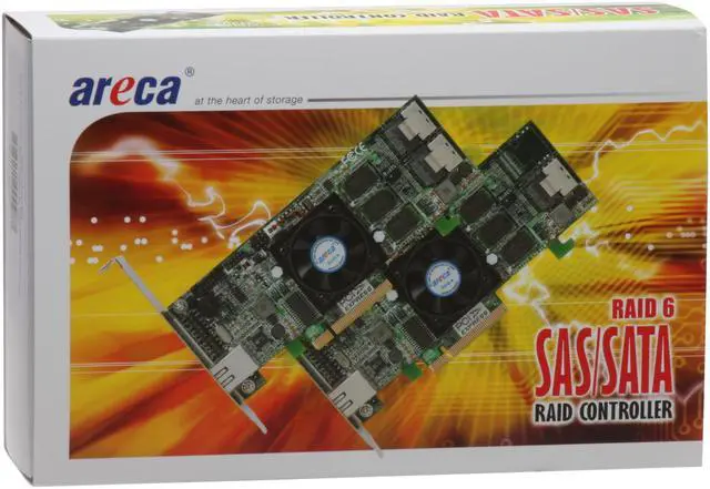 Alt view image 11 of 12 - areca ARC-1222 PCIe x8 SATA / SAS RAID Card