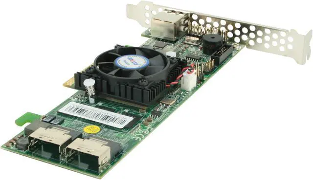 Alt view image 9 of 12 - areca ARC-1222 PCIe x8 SATA / SAS RAID Card
