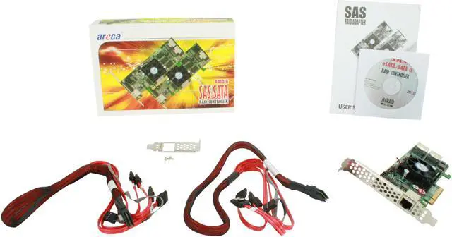 Alt view image 12 of 12 - areca ARC-1222 PCIe x8 SATA / SAS RAID Card
