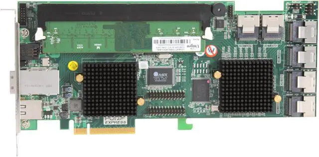 Alt view image 3 of 7 - areca ARC-1680IX-24 PCIe x8 SAS RAID Card