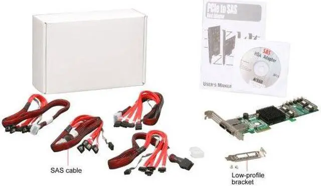 Alt view image 4 of 4 - areca ARC-1300ix-16 PCI Express x4 Low Profile Ready SATA / SAS Controller Card