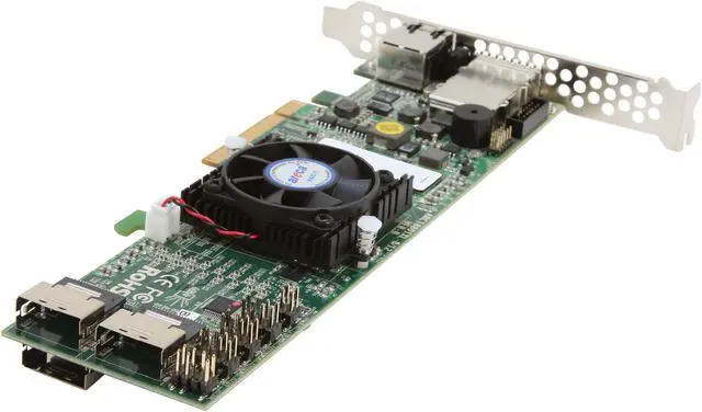 Alt view image 5 of 6 - areca ARC-1880ixl-12 PCI-Express 2.0 x8 SATA / SAS Controller Card