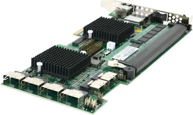 Alt view image 4 of 5 - areca ARC-1880ix-24-4G PCI-Express 2.0 x8 SATA / SAS Controller Card with 4GB ECC Cache
