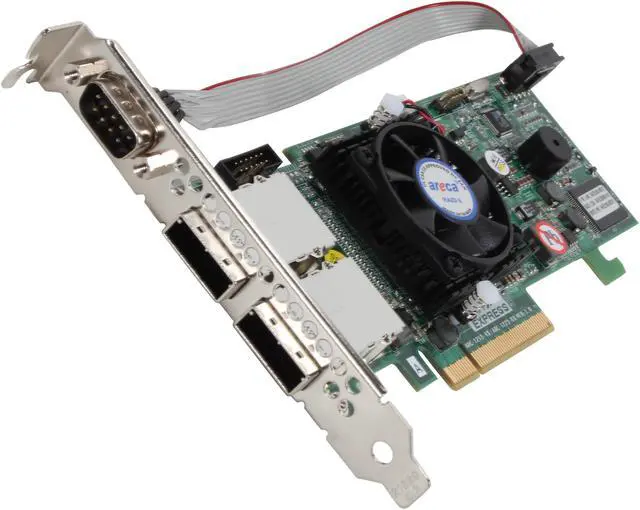 Main image of areca ARC-1223-8X PCI-Express 2.0 x8 Low Profile SATA / SAS Controller Card