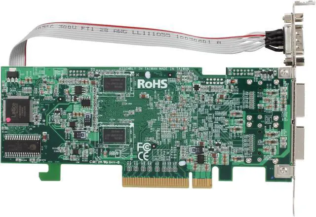 Alt view image 4 of 5 - areca ARC-1223-8X PCI-Express 2.0 x8 Low Profile SATA / SAS Controller Card