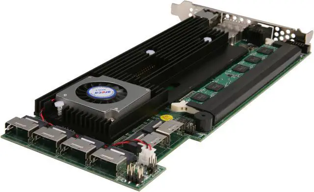 Alt view image 5 of 6 - areca ARC-1882ix-24-2G PCI-Express 3.0 x8 SATA / SAS 28-Port 6Gb/s RAID Adapter
