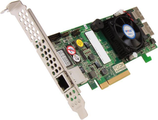 areca ARC-1223-8I-MS PCI-Express 2.0 x8 SATA / SAS RAID Controller