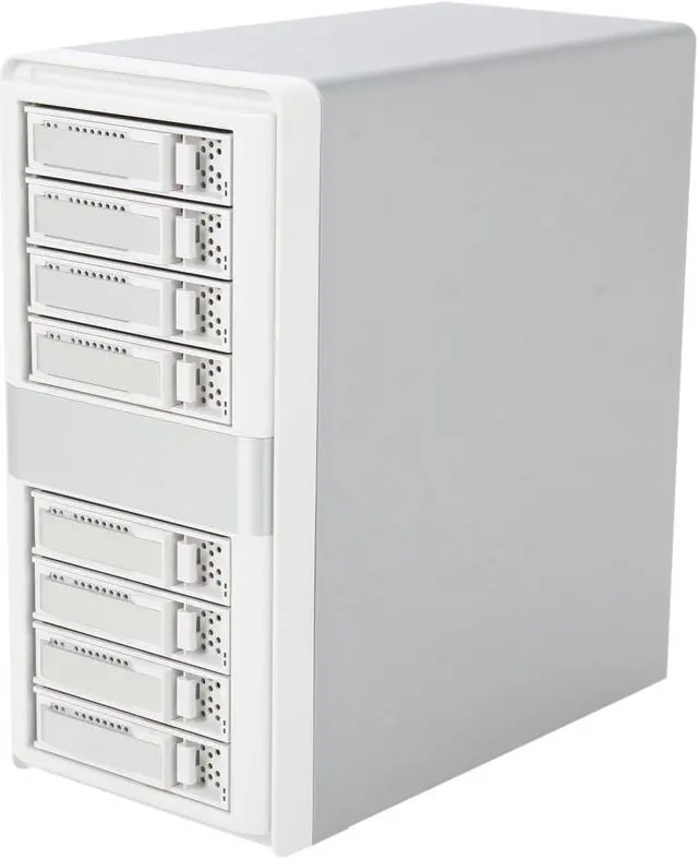Main image of areca ARC-4036 8 x hot-plug 3.5" Drive Bays 2 SAS "Host In" connector 2 SAS "Expansion Out" connector 1 6-pin UART RJ-11 connector 8-Bays 6Gb/s SAS Tower JBOD Enclosure