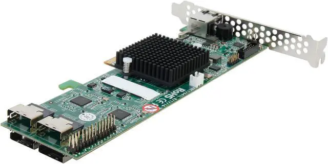 Alt view image 5 of 6 - areca ARC-1264IL-16 PCI-Express 2.0 x8 Low Profile SATA III (6.0Gb/s) RAID Controller Card