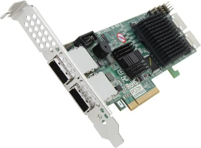 Main image of areca ARC-1320 series ARC-1320ix-16 PCI-Express 2.0 x8 Low Profile SATA / SAS 24 Ports Host Adapter