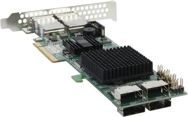 Alt view image 5 of 6 - areca ARC-1320 series ARC-1320ix-16 PCI-Express 2.0 x8 Low Profile SATA / SAS 24 Ports Host Adapter