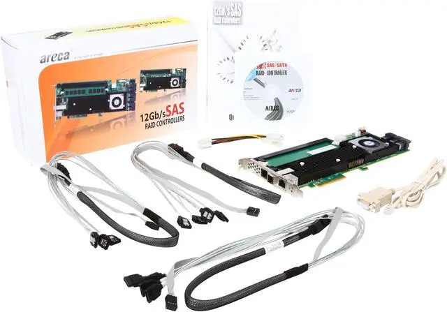Alt view image 3 of 3 - areca ARC-1883ix-12-2SA PCI-Express 3.0 x8 SAS RAID Adapter
