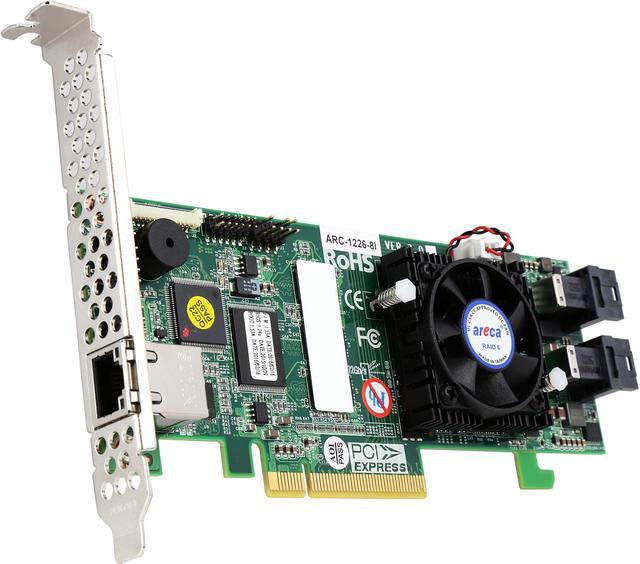 Areca ARC-1226-8i-MS 8-port PCIe 3.0 internal 12Gbps SAS RAID