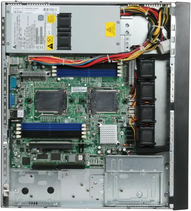 Alt view image 6 of 10 - TYAN B2933G14S2M Transport GT14 1U Barebone Server NVIDIA nForce Professional 3600 Dual 1207(F) Dual AMD Opteron 1.0GHz Hyper Transport FSB