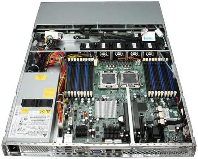 Alt view image 5 of 7 - TYAN B7016G24W4H 1U Rackmount Server Barebone Dual LGA 1366 Intel 5520 DDR3 1333/1066/800