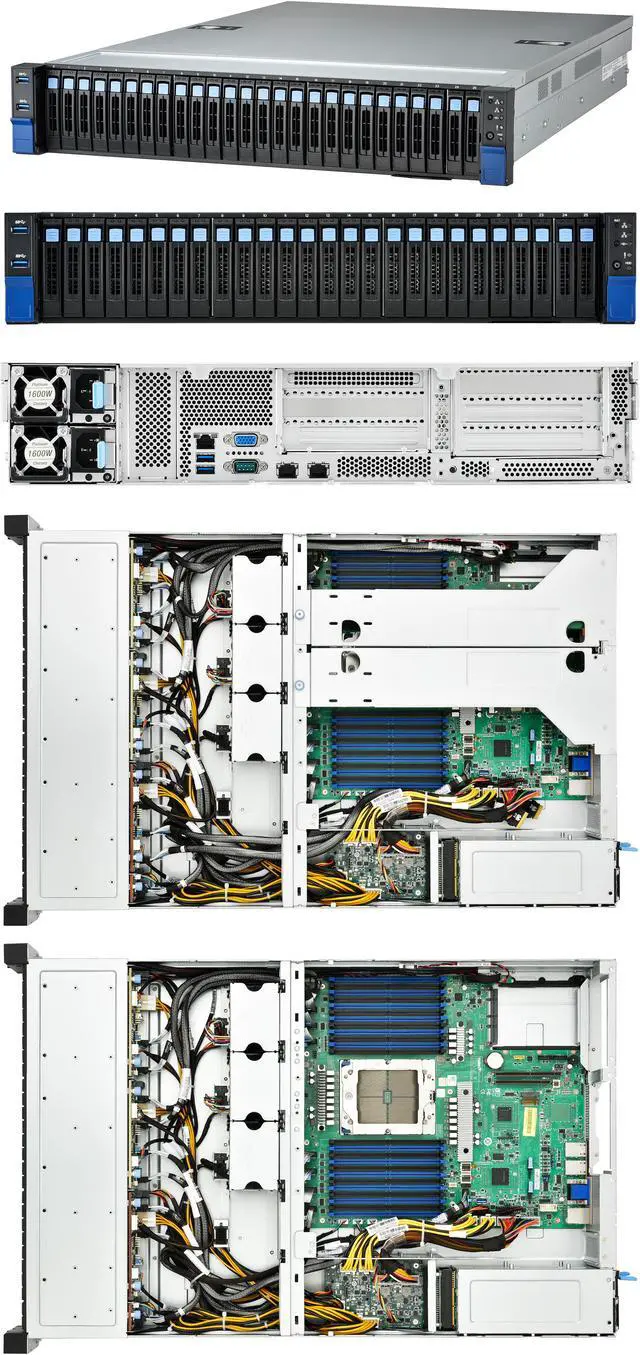 Main image of Tyan 2U1S Storage Server, hybrid NVMe/SAS/SATA BP, Single Socket AMD Genoa EPYC Platform