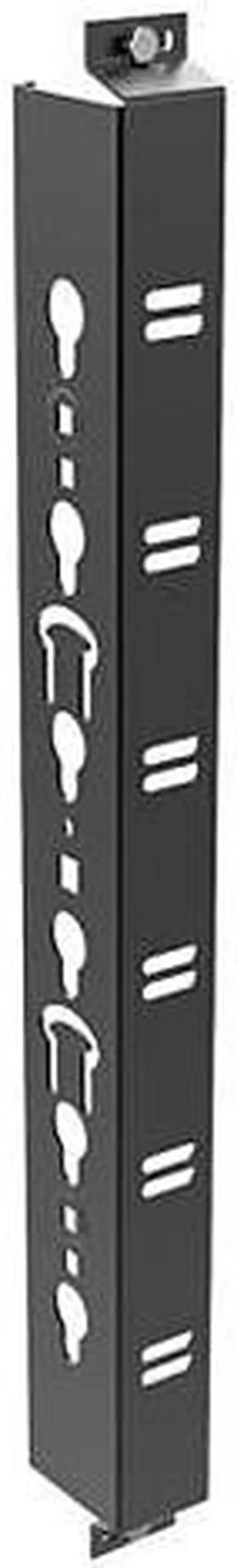 Main image of C2G PDU Mounting Kit for 18RU Swing-Out Wall-Mount Cabinet, Black (SWMPDU18RU)