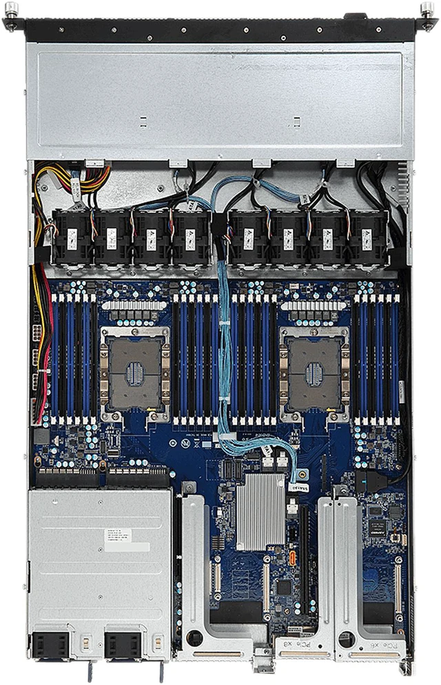 Alt view image 3 of 4 - GIGABYTE R181-2A0 1U 2 x LGA 3647 Socket Barebone System