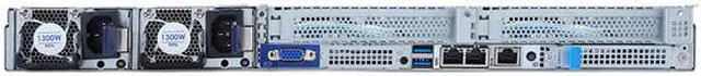 Alt view image 4 of 5 - GIGABYTE R182-NA1 1U Rackmount 10-Bay Server Barebone LGA 4189 Intel C621A