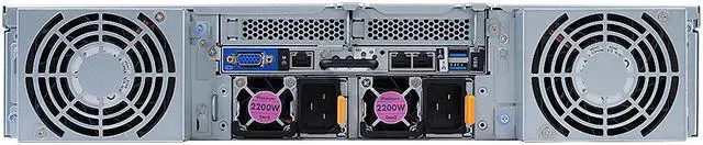 Alt view image 4 of 5 - GIGABYTE G292-280 2U Rackmount Server Barebone LGA 4189 Intel C621A DDR4 3200