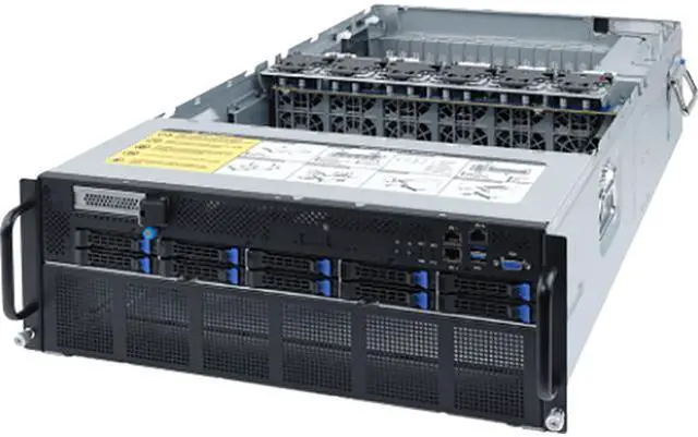 Main image of GIGABYTE G482-Z51-rev-A00 4U Rackmount Server Barebone Socket SP3 DDR4 3200