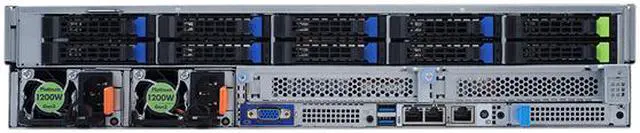 Alt view image 4 of 5 - GIGABYTE R262-ZA0 1U Rackmount Server Barebone Socket SP3 DDR4 3200, For Customized Please Contact with Newegg B2B.