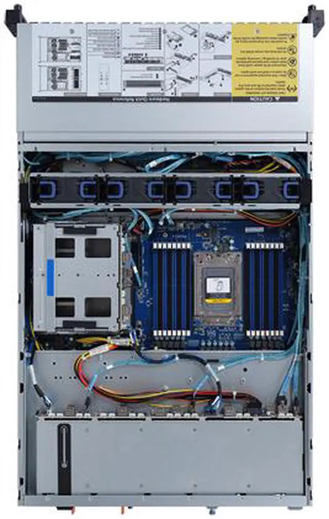 Alt view image 5 of 5 - GIGABYTE R262-ZA0 1U Rackmount Server Barebone Socket SP3 DDR4 3200, For Customized Please Contact with Newegg B2B.